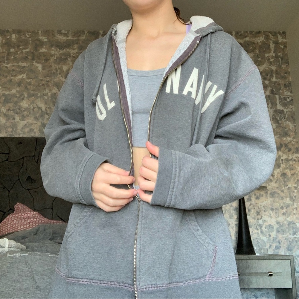 y2k old navy vintage zip up